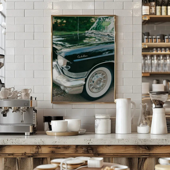Classic Car III - Stretched Canvas, Poster or Fine Art Print I Heart Wall Art