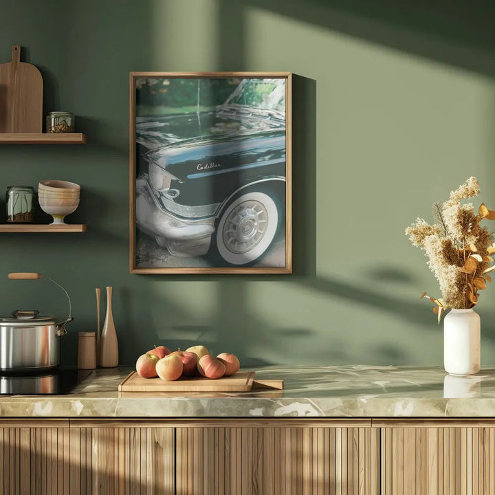 Classic Car III - Stretched Canvas, Poster or Fine Art Print I Heart Wall Art
