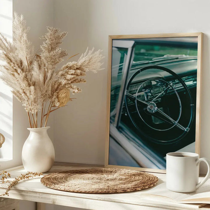 Classic Car IV - Stretched Canvas, Poster or Fine Art Print I Heart Wall Art
