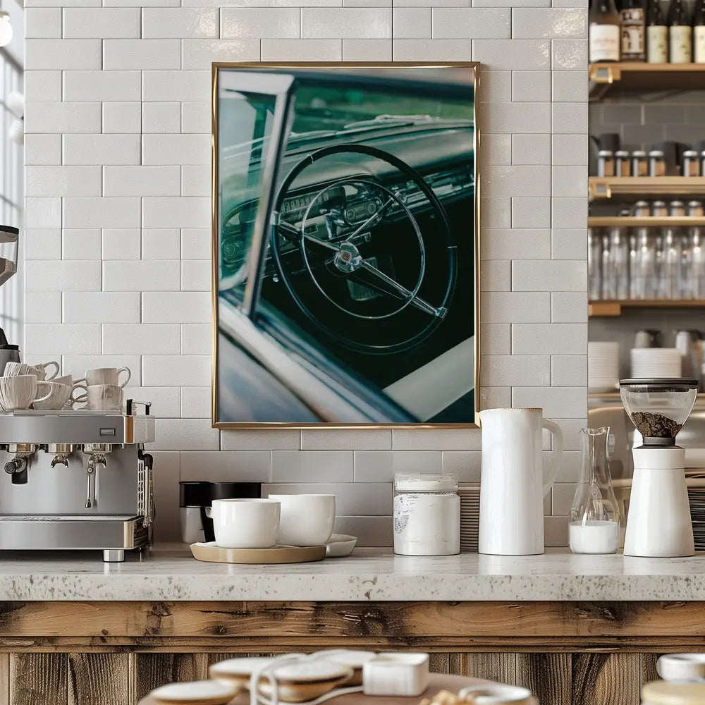 Classic Car IV - Stretched Canvas, Poster or Fine Art Print I Heart Wall Art
