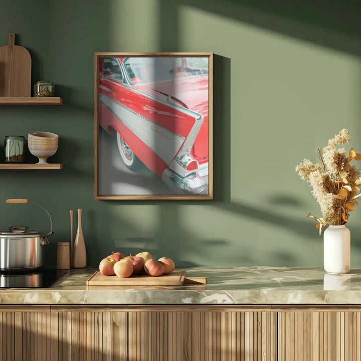 Classic Car - Stretched Canvas, Poster or Fine Art Print I Heart Wall Art