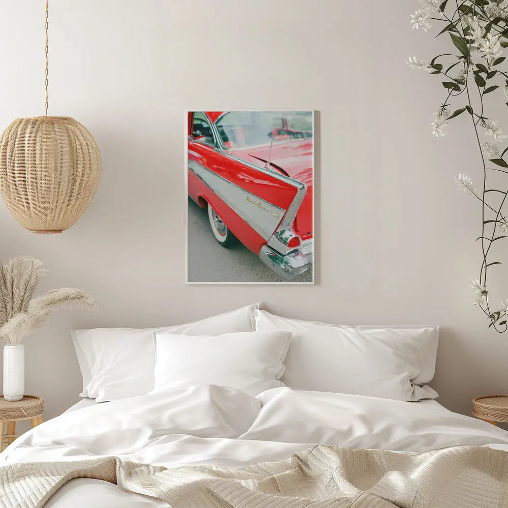 Classic Car - Stretched Canvas, Poster or Fine Art Print I Heart Wall Art
