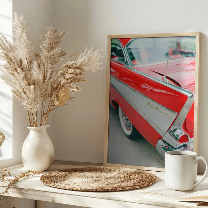 Classic Car - Stretched Canvas, Poster or Fine Art Print I Heart Wall Art