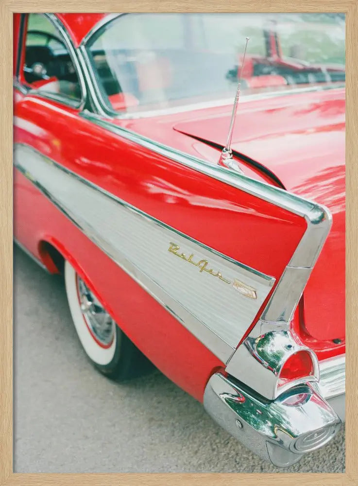 Classic Car - Stretched Canvas, Poster or Fine Art Print I Heart Wall Art
