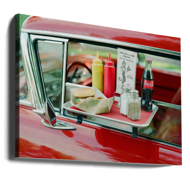 Classic Car V - Stretched Canvas, Poster or Fine Art Print I Heart Wall Art