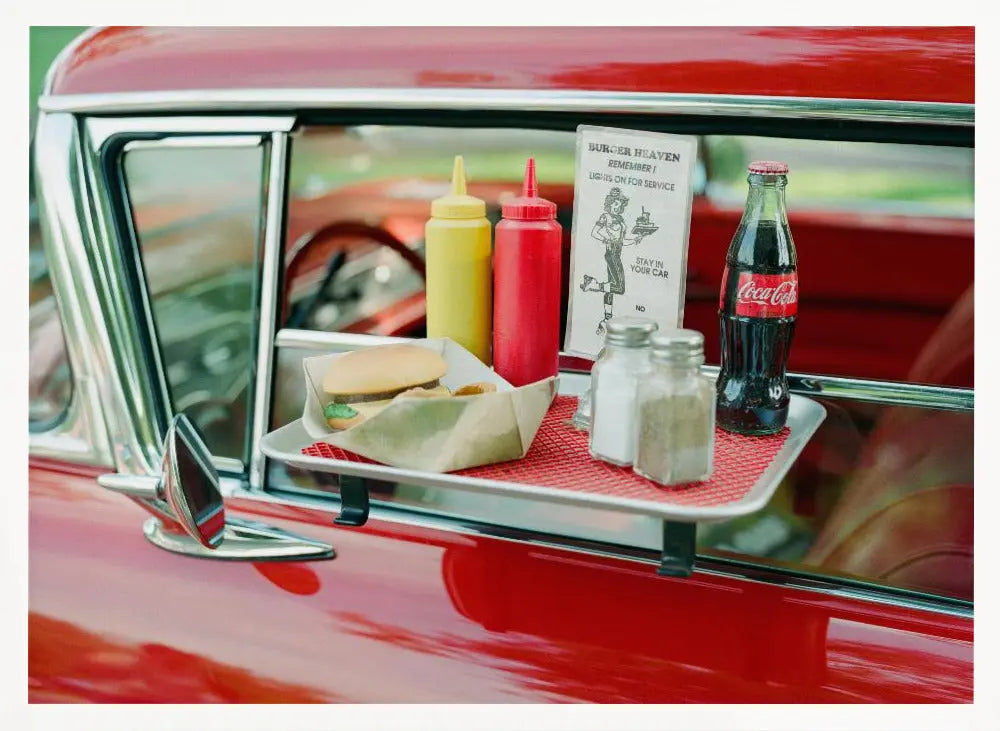 Classic Car V - Stretched Canvas, Poster or Fine Art Print I Heart Wall Art