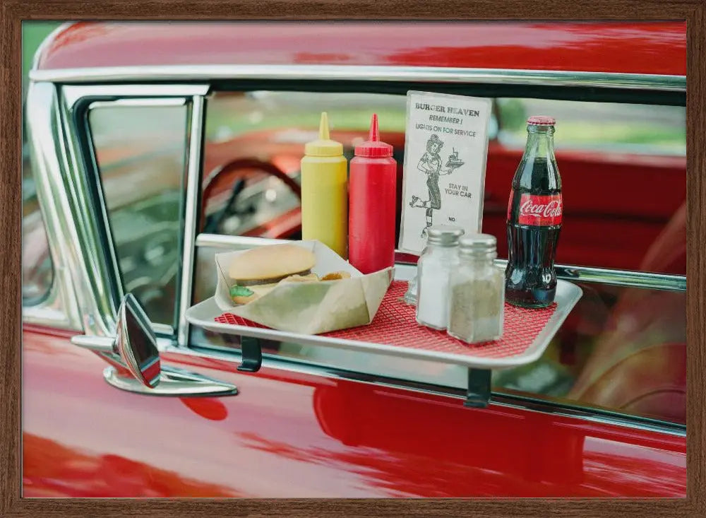 Classic Car V - Stretched Canvas, Poster or Fine Art Print I Heart Wall Art