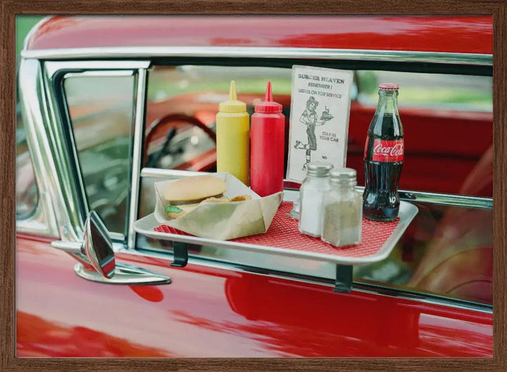Classic Car V - Stretched Canvas, Poster or Fine Art Print I Heart Wall Art