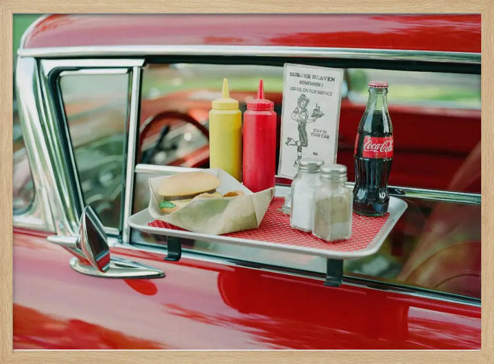 Classic Car V - Stretched Canvas, Poster or Fine Art Print I Heart Wall Art