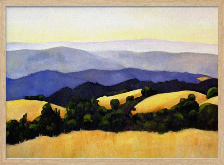Classic Ridge Trail - Stretched Canvas, Poster or Fine Art Print - I Heart Wall Art - Poster Print, Canvas Print or Framed Art Print