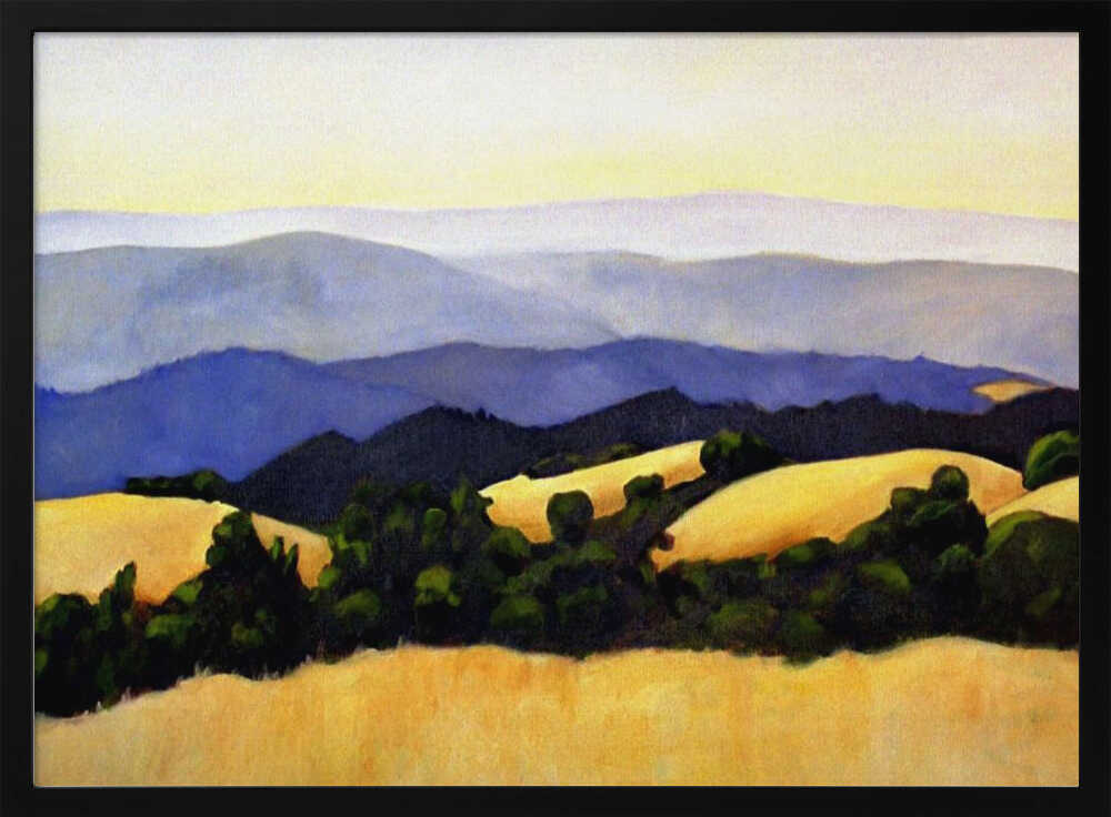 Classic Ridge Trail - Stretched Canvas, Poster or Fine Art Print - I Heart Wall Art - Poster Print, Canvas Print or Framed Art Print
