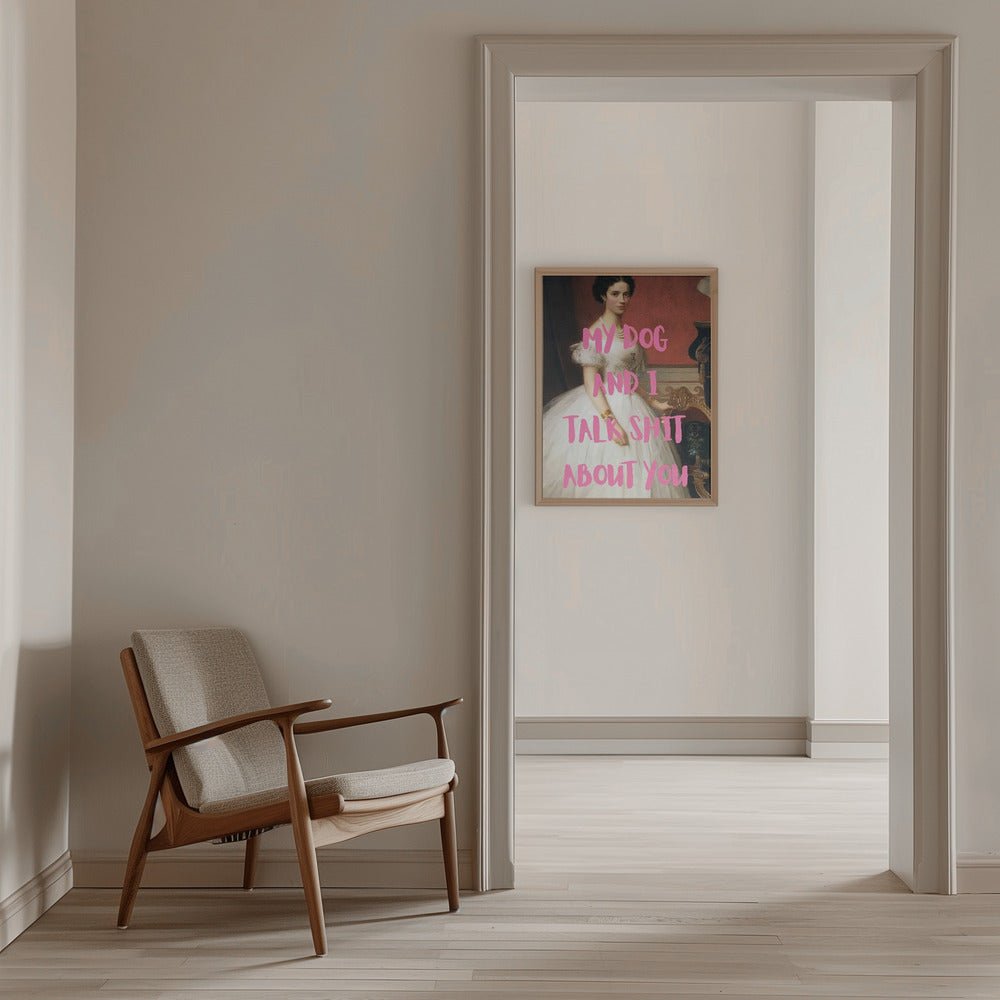 Classical Portraiture - Stretched Canvas, Poster or Fine Art Print - I Heart Wall Art - Poster Print, Canvas Print or Framed Art Print