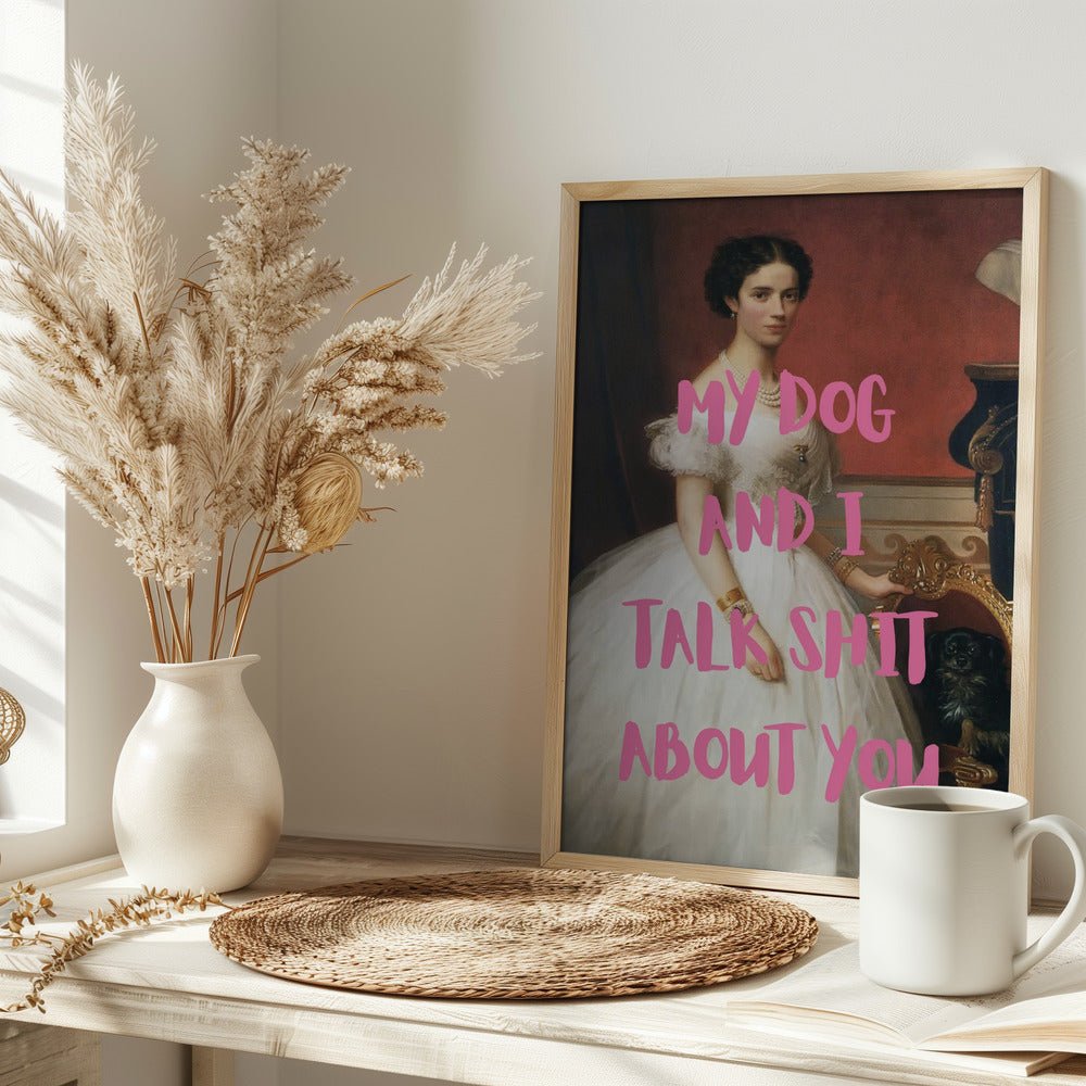 Classical Portraiture - Stretched Canvas, Poster or Fine Art Print - I Heart Wall Art - Poster Print, Canvas Print or Framed Art Print