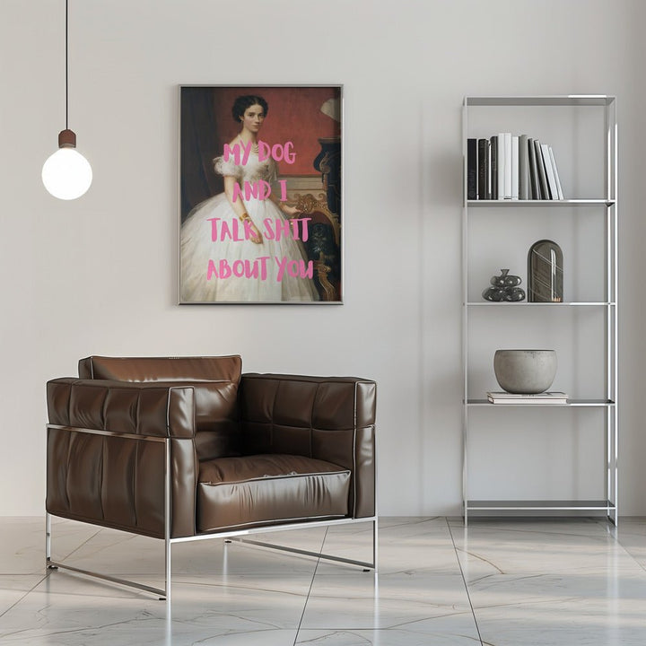 Classical Portraiture - Stretched Canvas, Poster or Fine Art Print - I Heart Wall Art - Poster Print, Canvas Print or Framed Art Print