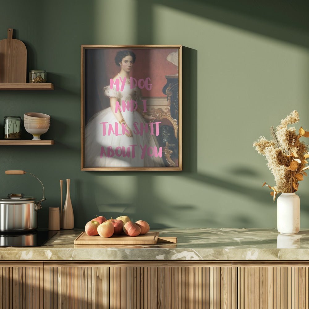 Classical Portraiture - Stretched Canvas, Poster or Fine Art Print - I Heart Wall Art - Poster Print, Canvas Print or Framed Art Print