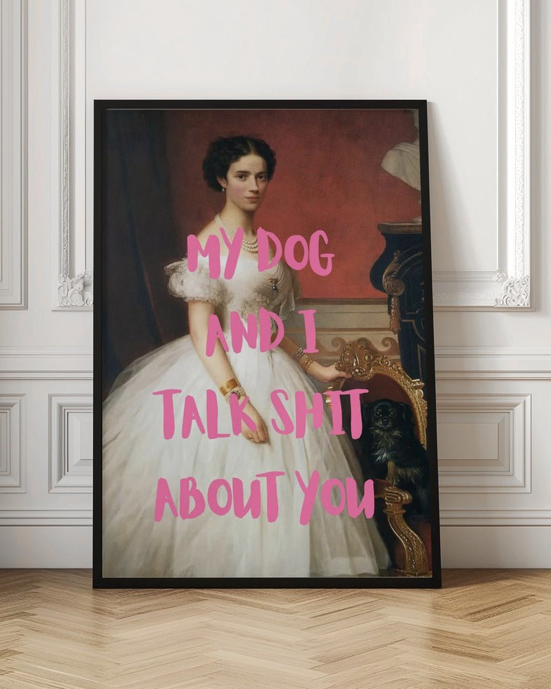 Classical Portraiture - Stretched Canvas, Poster or Fine Art Print - I Heart Wall Art - Poster Print, Canvas Print or Framed Art Print
