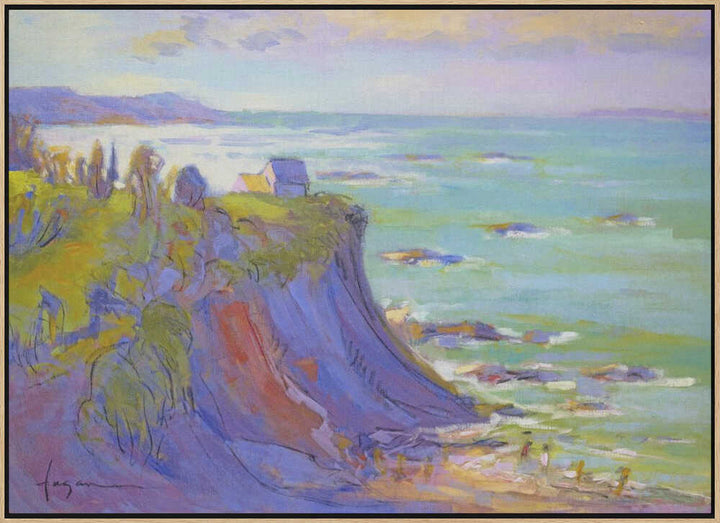 Cliffside Serenity - Stretched Canvas, Poster or Fine Art Print - I Heart Wall Art - Poster Print, Canvas Print or Framed Art Print