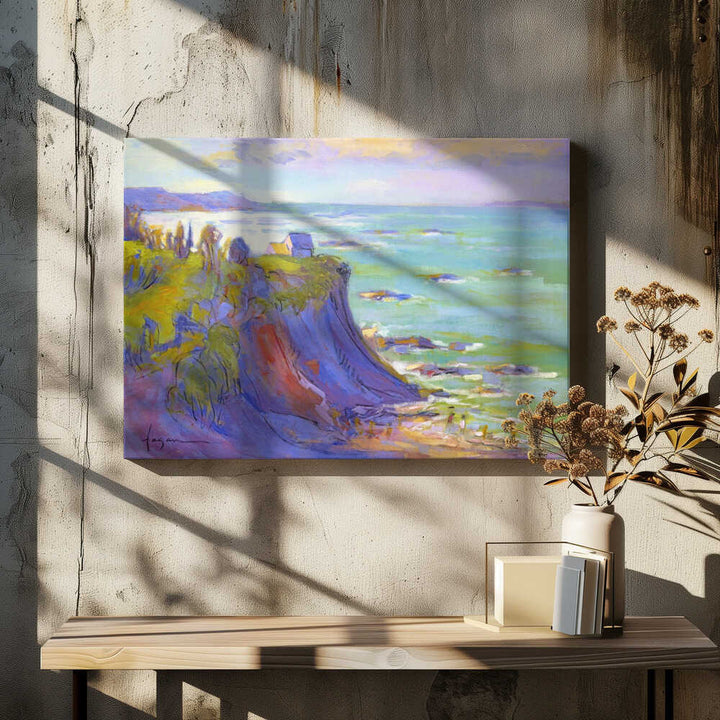 Cliffside Serenity - Stretched Canvas, Poster or Fine Art Print - I Heart Wall Art - Poster Print, Canvas Print or Framed Art Print