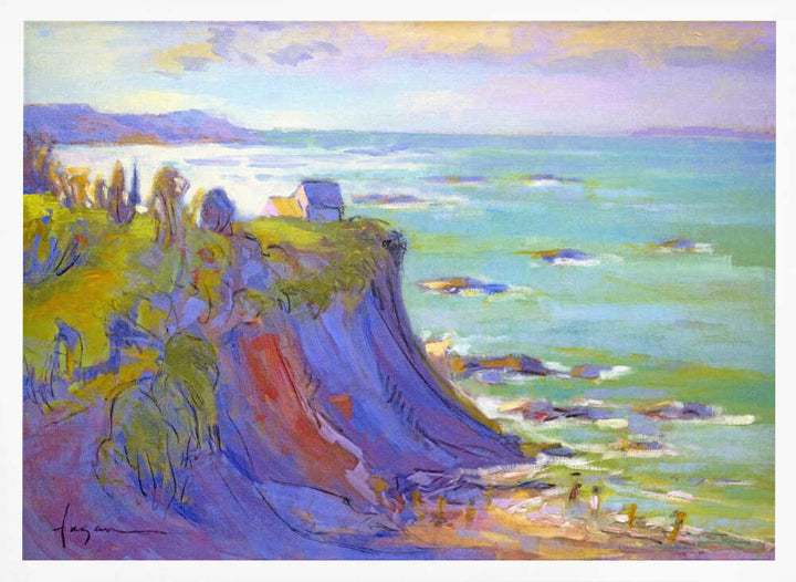 Cliffside Serenity - Stretched Canvas, Poster or Fine Art Print - I Heart Wall Art - Poster Print, Canvas Print or Framed Art Print