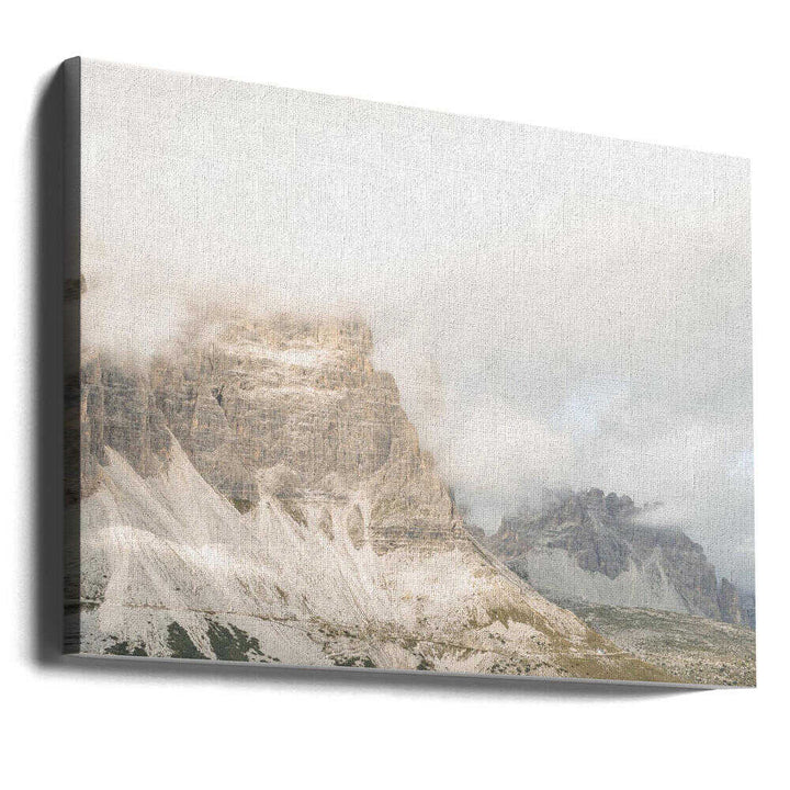 Cloudy Dolomites - Stretched Canvas, Poster or Fine Art Print - I Heart Wall Art - Poster Print, Canvas Print or Framed Art Print