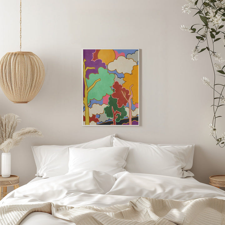 Cloudy Dreams - Stretched Canvas, Poster or Fine Art Print I Heart Wall Art