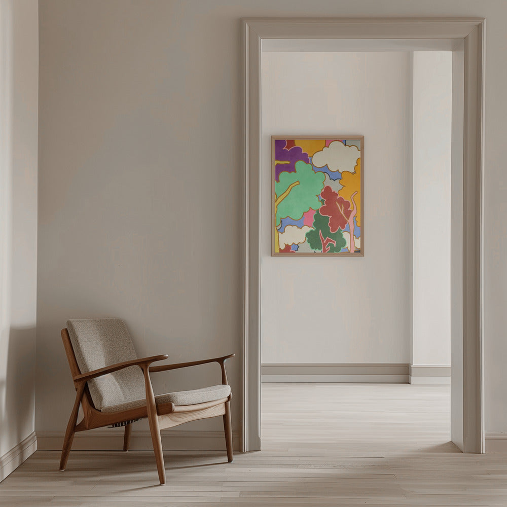 Cloudy Dreams - Stretched Canvas, Poster or Fine Art Print I Heart Wall Art