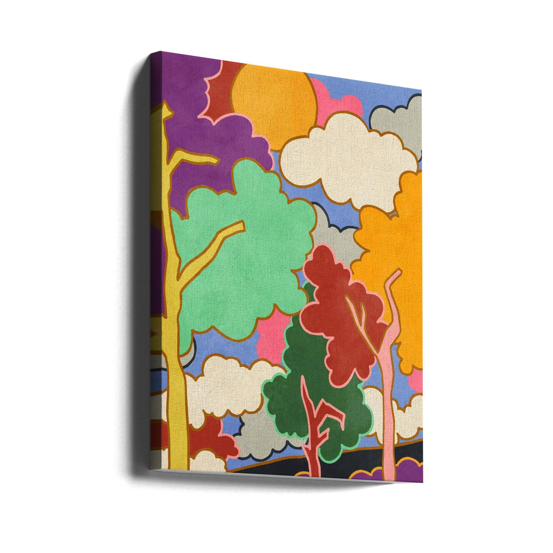 Cloudy Dreams - Stretched Canvas, Poster or Fine Art Print I Heart Wall Art