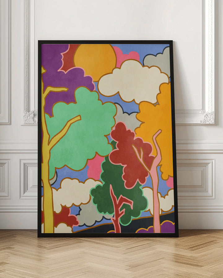 Cloudy Dreams - Stretched Canvas, Poster or Fine Art Print I Heart Wall Art