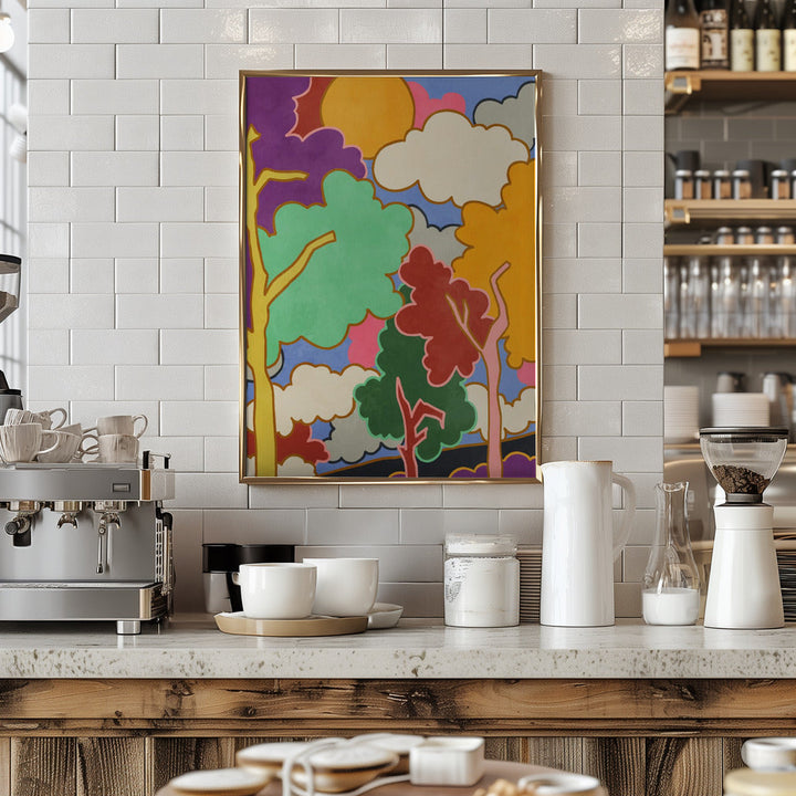 Cloudy Dreams - Stretched Canvas, Poster or Fine Art Print I Heart Wall Art