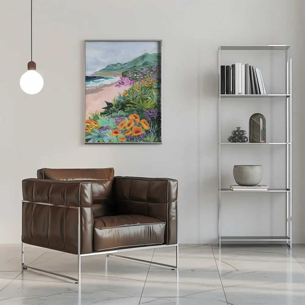 Coastal Bluffs - Stretched Canvas, Poster or Fine Art Print I Heart Wall Art