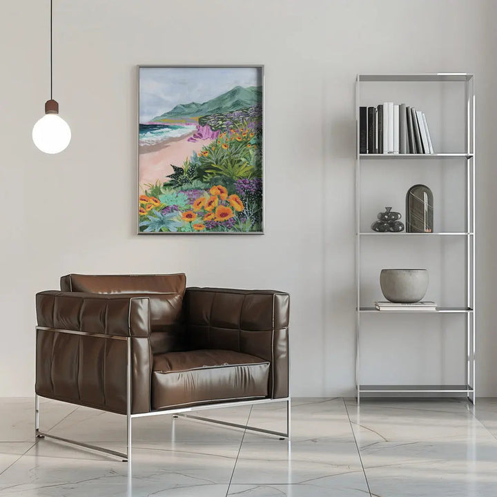 Coastal Bluffs - Stretched Canvas, Poster or Fine Art Print I Heart Wall Art