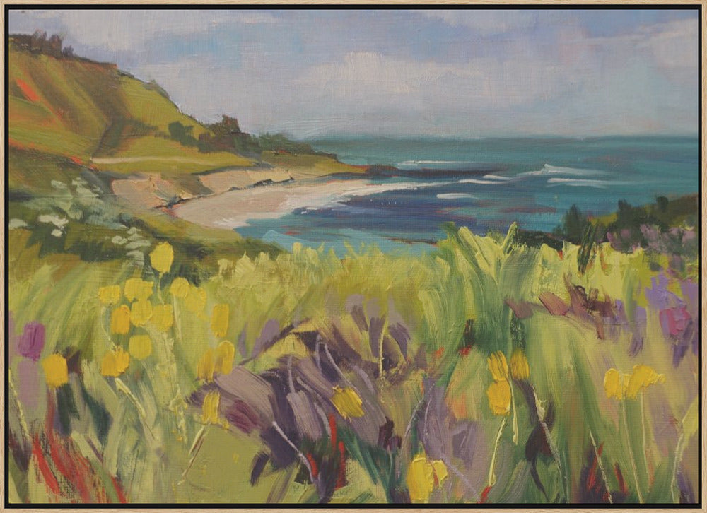 Coastal California - Stretched Canvas, Poster or Fine Art Print I Heart Wall Art