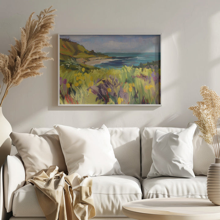 Coastal California - Stretched Canvas, Poster or Fine Art Print I Heart Wall Art