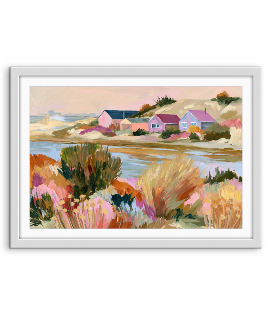 Coastal Cottage I by IHeartStudio - Australian Contemporary Landscape Canvas Print