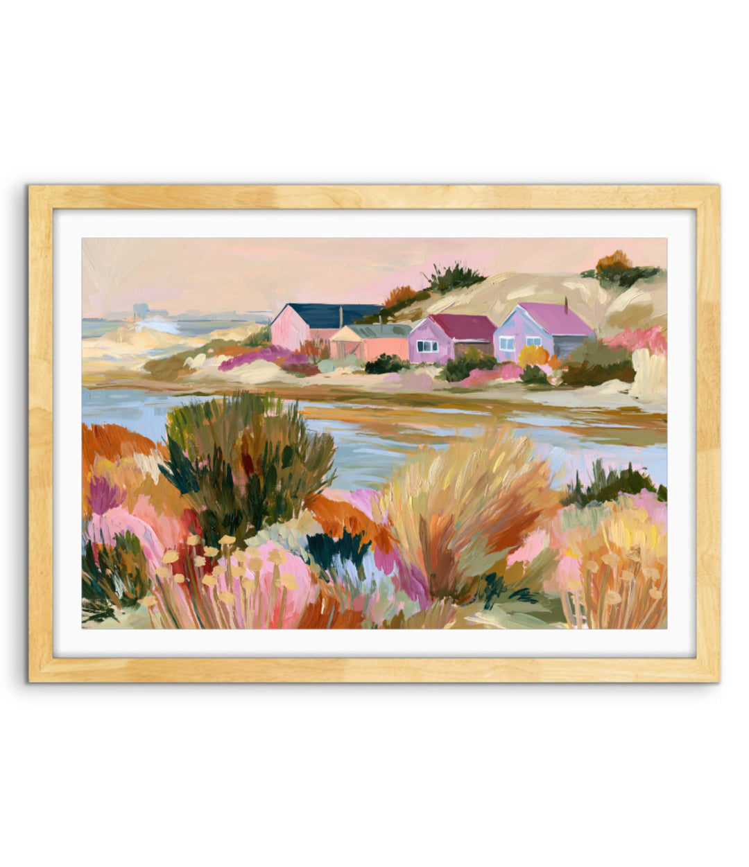 Coastal Cottage I by IHeartStudio - Australian Contemporary Landscape Canvas Print