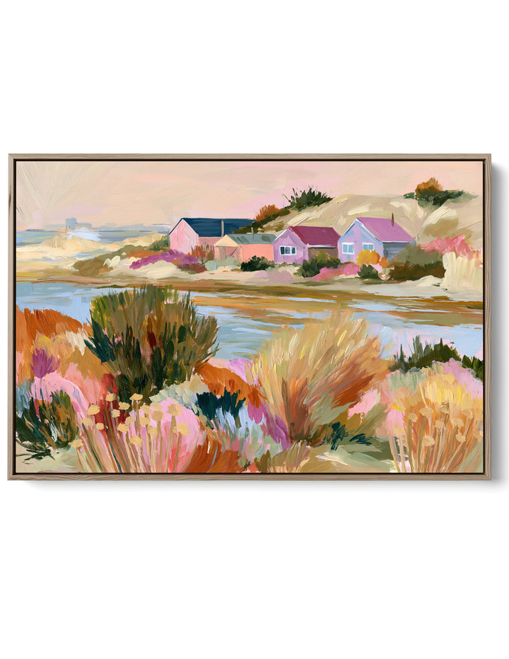 Coastal Cottage I by IHeartStudio - Australian Contemporary Landscape Canvas Print