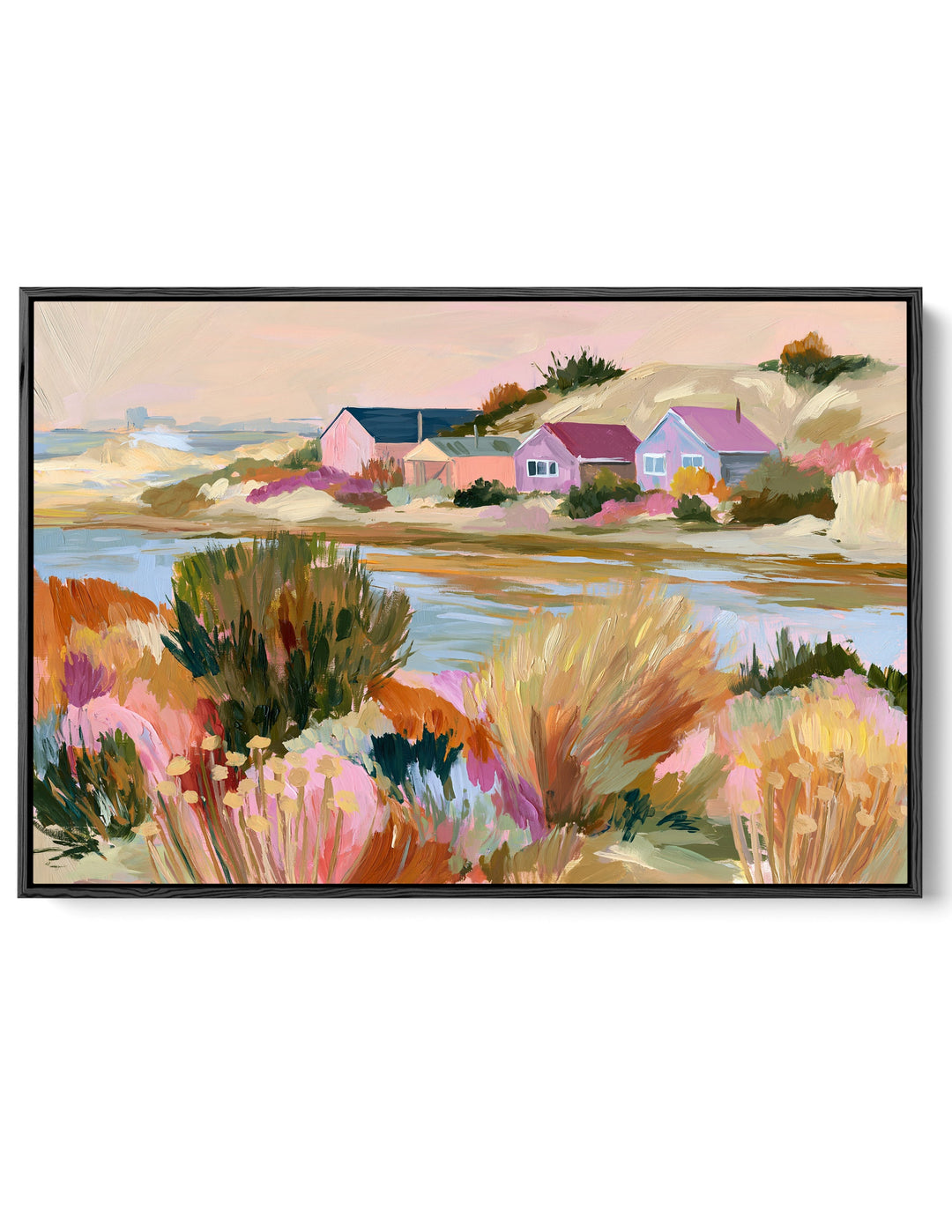 Coastal Cottage I by IHeartStudio - Australian Contemporary Landscape Canvas Print
