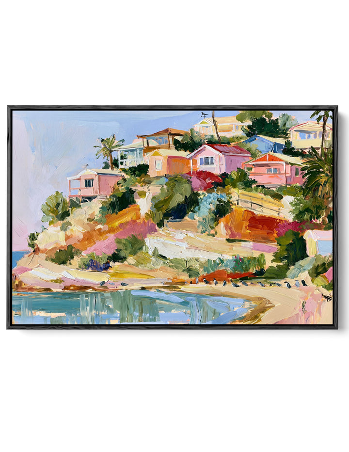Coastal Cottage II by IHeartStudio - Australian Contemporary Landscape Canvas Print
