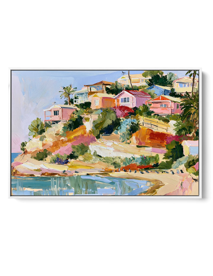 Coastal Cottage II by IHeartStudio - Australian Contemporary Landscape Canvas Print