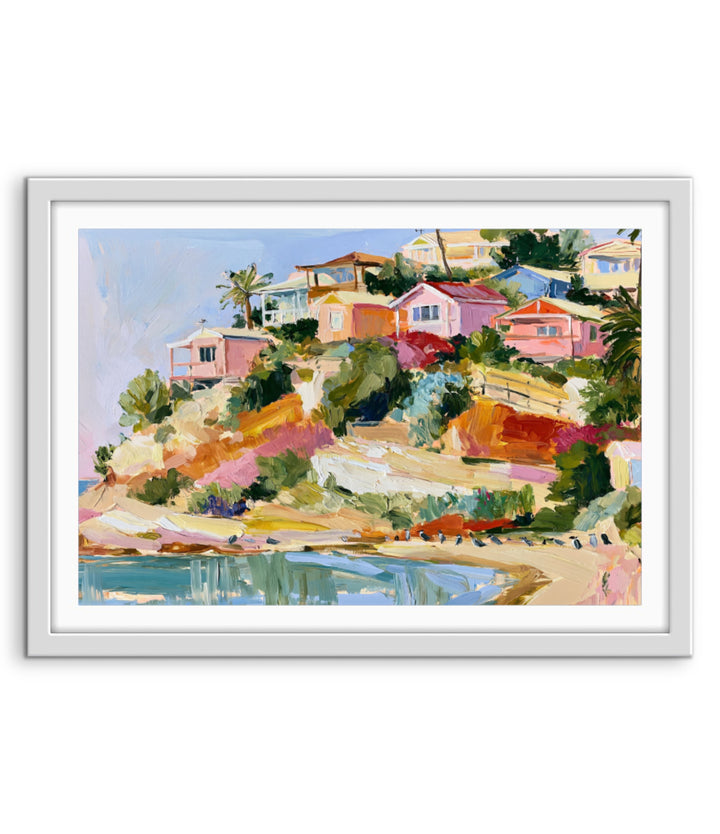 Coastal Cottage II by IHeartStudio - Australian Contemporary Landscape Canvas Print
