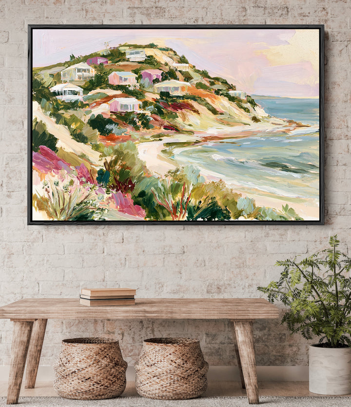 Coastal Cottage III by IHeartStudio - Australian Contemporary Landscape Canvas Print
