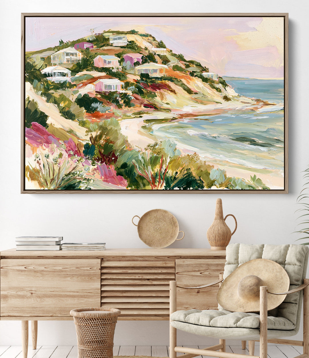 Coastal Cottage III by IHeartStudio - Australian Contemporary Landscape Canvas Print