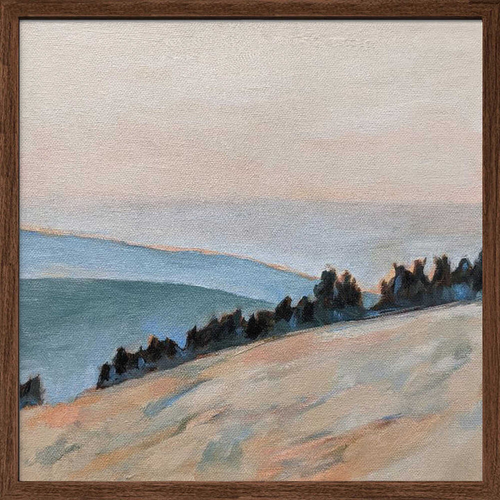 Coastal Morning - Square Stretched Canvas, Poster or Fine Art Print - I Heart Wall Art - Poster Print, Canvas Print or Framed Art Print