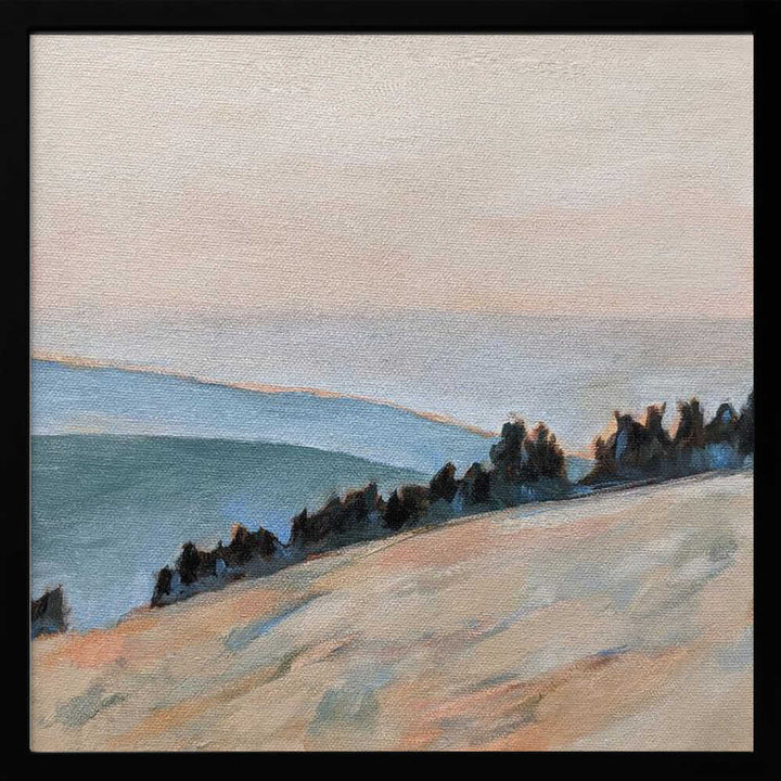 Coastal Morning - Square Stretched Canvas, Poster or Fine Art Print - I Heart Wall Art - Poster Print, Canvas Print or Framed Art Print