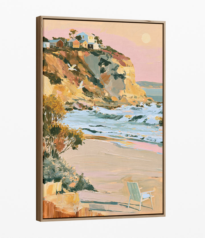 Coastal Pause by IHeartStudio - Australian Contemporary Portrait Canvas Print