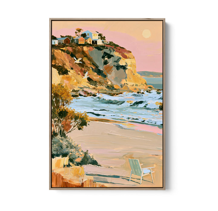Coastal Pause by IHeartStudio - Australian Contemporary Portrait Canvas Print