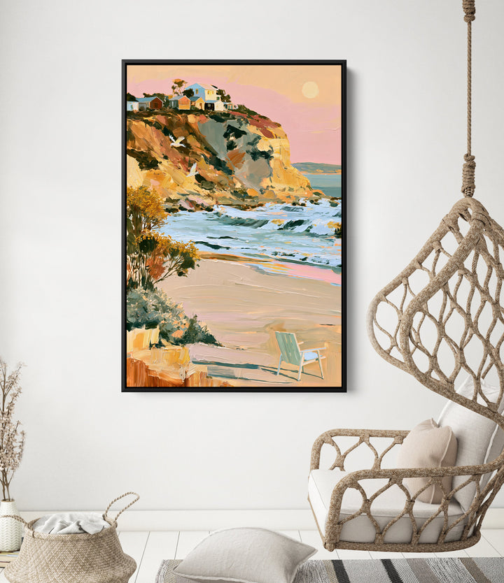 Coastal Pause by IHeartStudio - Australian Contemporary Portrait Canvas Print