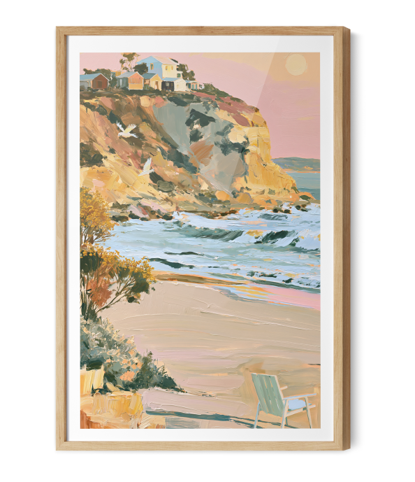 Coastal Pause by IHeartStudio - Australian Contemporary Portrait Canvas Print