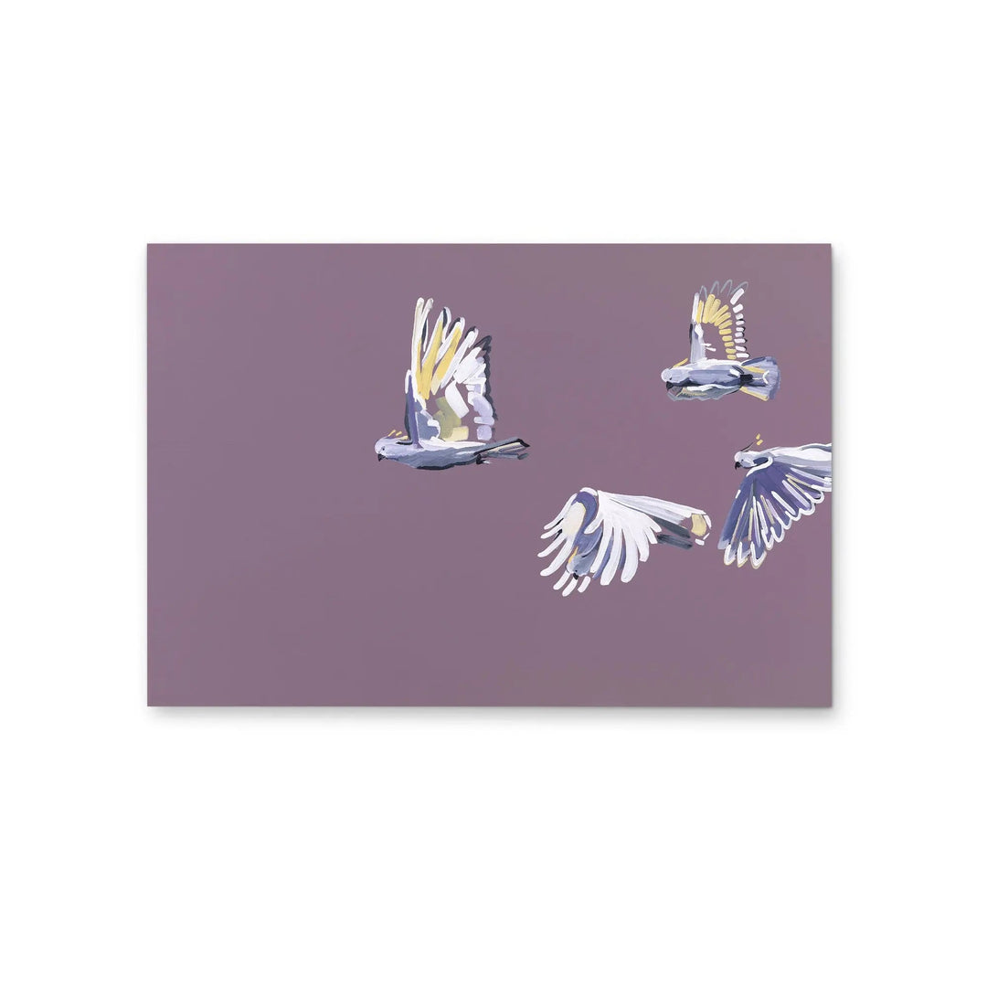 Cockatoo by Lucy Hawkins - Stretched Canvas Print or Framed Fine Art Print - Artwork I Heart Wall Art Australia 
