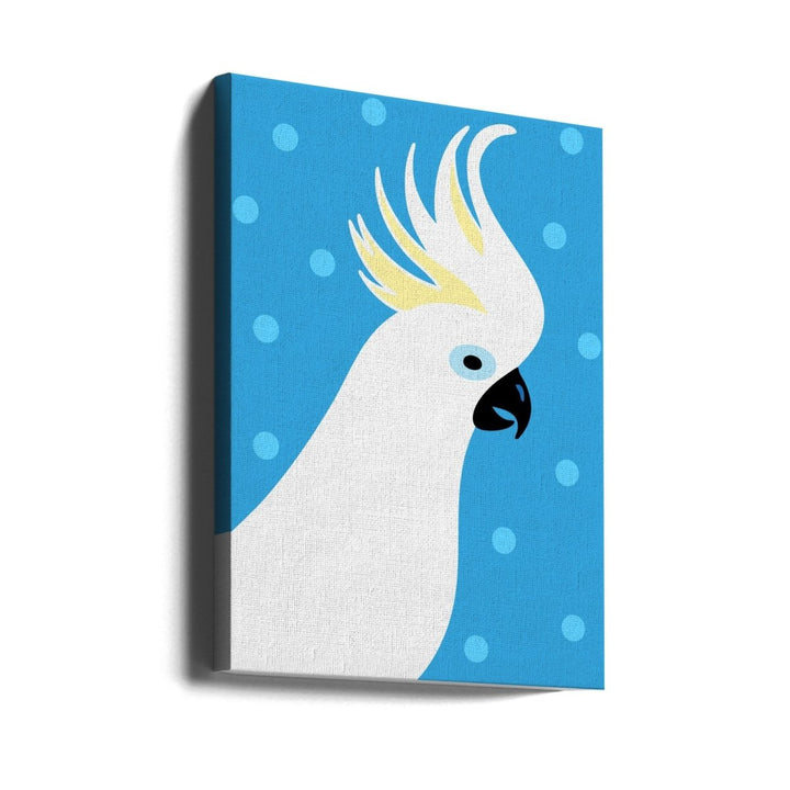 Cockatoo - Stretched Canvas, Poster or Fine Art Print - I Heart Wall Art - Poster Print, Canvas Print or Framed Art Print